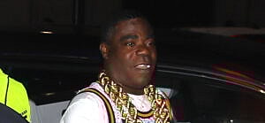 Tracy Morgan Dustin Hoffman and more celebs arrive to Madison Square Garden in NYC