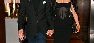 Michael Jackson lawyer John Branca and Jamaican supermodel Kamini Chinloy attending the Grammys. 05 Feb 2023 Pictured: John Branca, Kamini Chinloy.