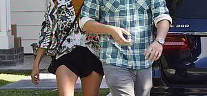 apos Vanderpump Rules apos cast member Kristen Doute and boyfriend Alex Menache are seen leaving Stassi Schroeder 32nd birthday party