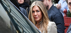 Jennifer Aniston and Adam Sandler in Paris