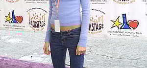 Amanda Bynes at "BOGART BACKSTAGE: ON TOUR FOR A CURE" BENIFITTING THE NEIL BOGART MEMORIAL FUND. HELD AT SANTA MONICA'S BARKER HANGER. SANTA MONICA, CA. SUNDAY NOVEMBER 11, 2001