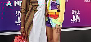 Zendaya and Law Roach at the Space Jam A New Legacy Premiere - Los Angeles