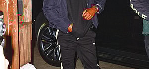 Larry Elder outside Craig apos s Restaurant in West Hollywood