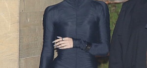 Khlo Kardashian is seen leaving Nobu