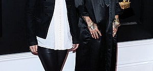 Sara Gilbert and Linda Perry attended the 61st Annual GRAMMY Awards