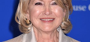 Martha Stewart smiling