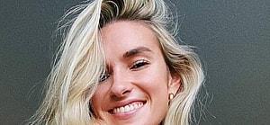 Kayla Simmons smiles at the camera.