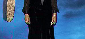 Jennifer Hudson posing on the red carpet.