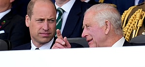 Prince William and King Charles