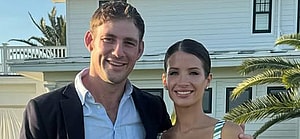 A photo of Billy Haire and Naomie Olindo smiling