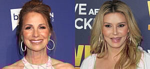 A photo collage of Jill Zarin and Brandi Glanville
