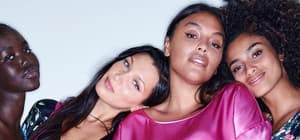 Bella Hadid stars alongside Imaan Hammam, Adut Akech, and Paloma Elsesser in the new Victoria's Secret Dream Angels fall 2021 campaign. Credit - Courtesy of Victoria's Secret / MEGA. 04 Oct 2021 Pictured: Bella Hadid stars alongside Imaan Hammam, Adut Akech, and Paloma Elsesser. Photo credit: Victoria's Secret/MEGA TheMegaAgency.com +1 888 505 6342 (Mega Agency TagID: MEGA793343_001.jpg) [Photo via Mega Agency]