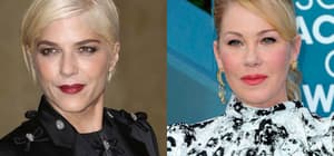 Portraits of Selma Blair and Christina Applegate
