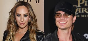 Portraits of Cheryl Burke and Matthew Lawrence