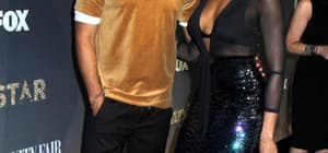 Jussie Smollett and Taraji P. Henson at the 'Empire' and 'Star' Premiere Celebration