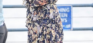 Jenna Dewan films on the Santa Monica Pier