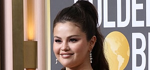 Selena Gomez at the 80th Annual Golden Globe Awards