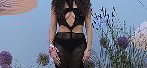 Actress Madison Pettis Wows in Bikini Coverup at Revolve Festival at Coachella. 16 Apr 2023 Pictured: Actress Madison Pettis Wows in Bikini Coverup at Revolve Festival at Coachella. Photo credit: Tim Regas / MEGA TheMegaAgency.com +1 888 505 6342 (Mega Agency TagID: MEGA969824_001.jpg) [Photo via Mega Agency]