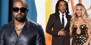 Kanye West, Jay-Z and Beyonce