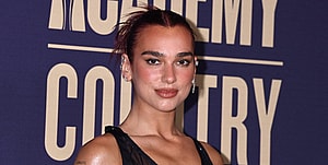 Dua Lipa in the pressroom at the 59th Academy of Country Music Awards held at the Ford Center at The Star on May 16, 2024 in Friso, TX © Tammie Arroyo / AFF-USA.com. 16 May 2024 Pictured: Dua Lipa. Photo credit: Tammie Arroyo / AFF-USA.com / MEGA TheMegaAgency.com +1 888 505 6342 (Mega Agency TagID: MEGA1139696_008.jpg) [Photo via Mega Agency]