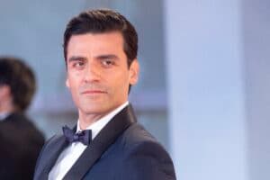 Oscar Isaac at the premiere of 'Scenes From A Marriage (Episodes 1-5)' during the 78th Venice Film Festival at Palazzo del Casino on the Lido in Venice, Italy