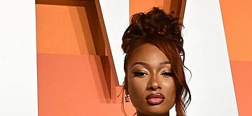 Megan Thee Stallion on the red carpet.