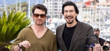 Adam Driver and Miles Teller at 'Paper Tiger' photocall at the 79th Cannes Film Festival