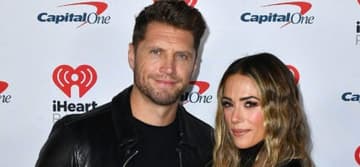 Allan Russell and Jana Kramer at iHeartRadio 102.7 KIIS FM's Jingle Ball 2024