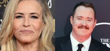 Chelsea Handler and Shane Gillis collage