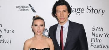 Scarlett Johansson and Adam Driver at New York Marriage Story premiere