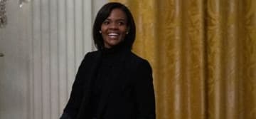 Candace Owens speaking at the White House