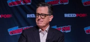 Stephen Colbert at the New York Comic Con