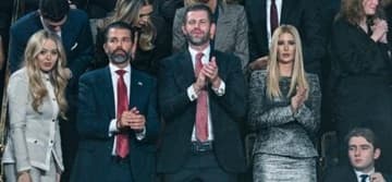 Donald Trump's kids at the 2026 State Of The Union Address