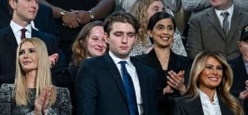 Ivanka, Barron and Melania Trump at the State of the Union