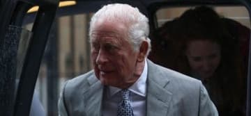 King Charles III Visits Guy's Hospital Cancer Centre
