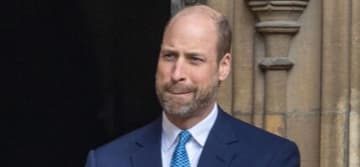 Prince William at the Easter Matins Service In Windsor
