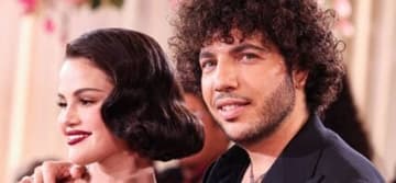 Selena Gomez and Benny Blanco at 83rd Annual Golden Globe Awards
