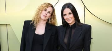 Rumer Willis and Demi Moore