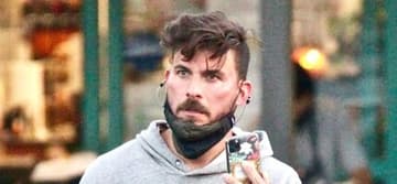 Jax Taylor outside.
