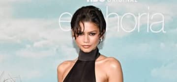 Zendaya attends Euphoria premiere