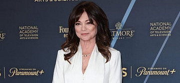 Valerie Bertinelli on the Emmy's red carpet
