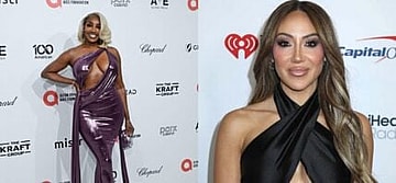 Photo collage of NeNe Leakes, Melissa Gorga.