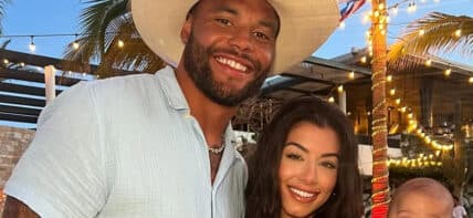 Dak Prescott and Sarah Jane Ramos