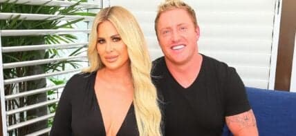 Kim Zolciak and Kroy Biermann attend the Grand Celebration event at Seminole Hard Rock Hotel & Casino Tampa