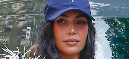 Kim Kardashian leaving Balenciaga shop in Paris