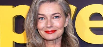 Paulina Porizkova at movie premiere