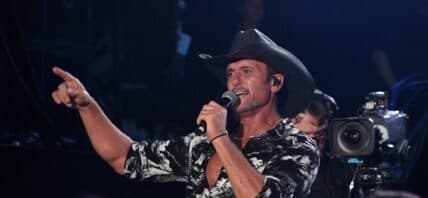 Tim McGraw performs during day 3 of the 2019 CMA Festival