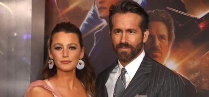 Blake Lively and Ryan Reynolds at The Adam Project New York Premiere