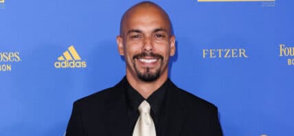 Bryton James at the 49th Daytime Emmy Awards