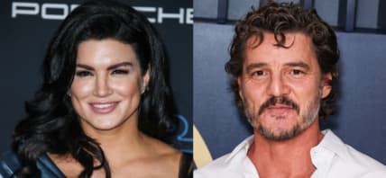 Gina Carano and Pedro Pascal